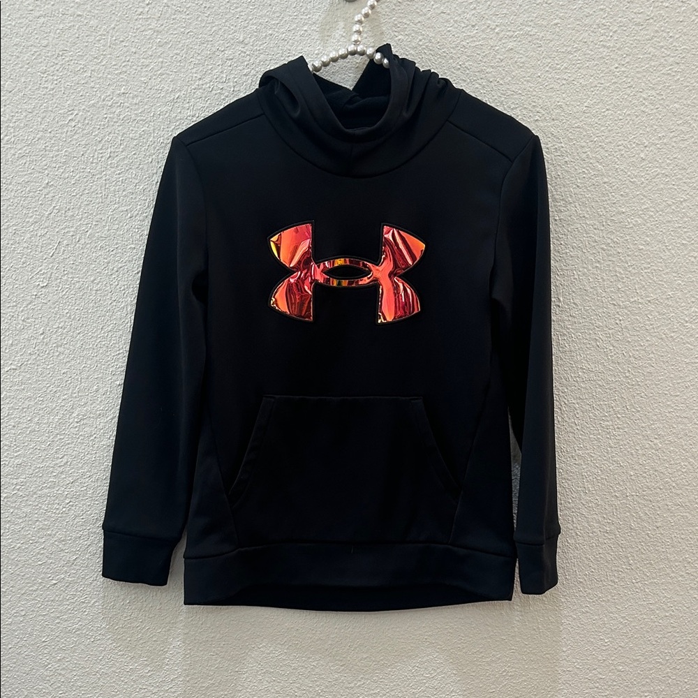 Under Armour Girls Armourfleece Iridescent Big Logo
Hoodie Size Medium